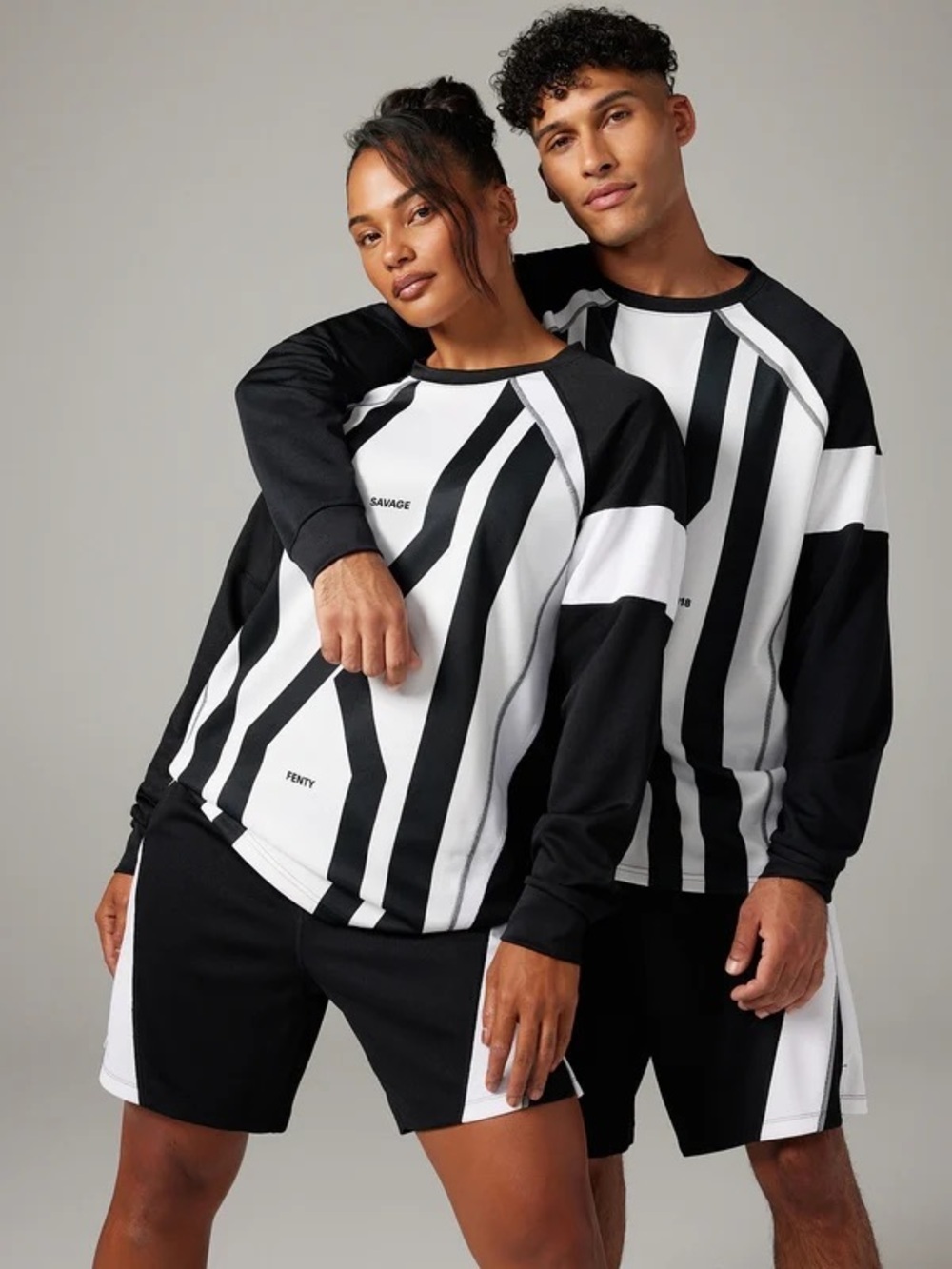 NWOT Savage X Fenty League Long Sleeve Jersey Size Medium